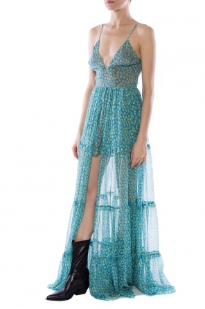 Patterned dress with a slit, zdjęcie 2 Patterned dress with a slit od Amiri